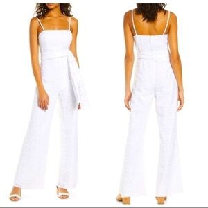 NWT Lilly Pulitzer Nina Lace Jumpsuit Size 2